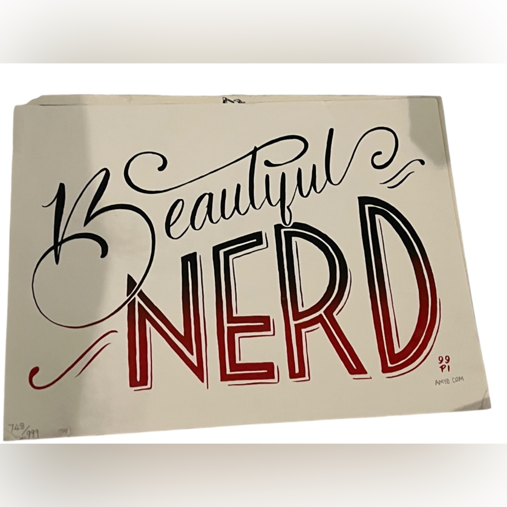 Beautiful Nerd Wall Art